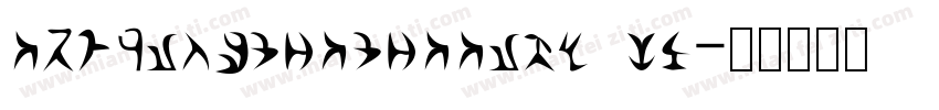 sourcehansansscvf li字体转换